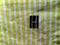New TOMMY HILFIGER Women White Green Striped Short Sleeve Sport Blouse Top L - evorr.com