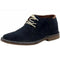 Kenneth Cole Reaction Mens Desert Sun Suede Leather Chukka Boots Shoes Navy Grey - evorr.com