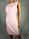New KASPER Women's Pink Dress Sleeveless Boat Neck Dress Size Petite 14P - evorr.com