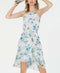 New BAR III Womens Sleeveless Floral Dress White Multi Cut in Hilo Hem Size XS - evorr.com