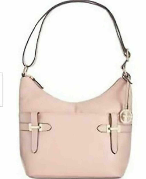 Giani Bernini Women's Pink Bridle Leather Shoulder Strap Hobo Handbag MSRP $150 - evorr.com