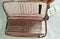 INC International Glam Metallic Quilted Zip-Around Credit Cards Wallet Bag Pink - evorr.com