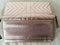INC International Glam Metallic Quilted Zip-Around Credit Cards Wallet Bag Pink - evorr.com