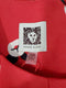 Anne Klein Women Red Printed Pleated Neck Tunic Dress Red Plus Size 16W - evorr.com