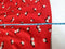 Anne Klein Women Red Printed Pleated Neck Tunic Dress Red Plus Size 16W - evorr.com