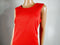 NEW Calvin Klein Women Red Colorblock Sleeveless Tunic Dress Casual Size 14 - evorr.com