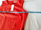 NEW Calvin Klein Women Red Colorblock Sleeveless Tunic Dress Casual Size 14 - evorr.com