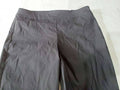 JM COLLECTION Women Black Stretch Ankle Pants Button Hem Pull On Size XL - evorr.com