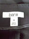 New BAR III Women Black Pleated Belted Shorts Gaucho Size 12 - evorr.com