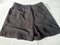 New BAR III Women Black Pleated Belted Shorts Gaucho Size 12 - evorr.com