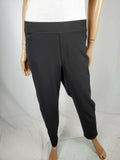 New Style&Co Women Black Ankle Pants Skinny Leg Comfort Waist Pull On Size M - evorr.com