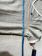 TOMMY HILFIGER Women Short Sleeve Gray Black Drawstring Knit Dress Dress Plus 1X - evorr.com