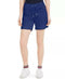 New Tommy Hilfiger Sports Women Blue Pull On Cuffed Terry Shorts Size Plus 3X - evorr.com