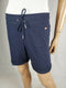 New Tommy Hilfiger Sports Women Blue Pull On Cuffed Terry Shorts Size Plus 3X - evorr.com