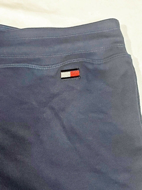 New Tommy Hilfiger Sports Women Blue Pull On Cuffed Terry Shorts Size Plus 3X - evorr.com