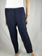 New Tommy Hilfiger Women Blue Slim Leg Ankle Dress Pants Size 12 - evorr.com