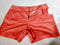 Maison Jules Women Pink Coral Chino Shorts Pink Above Knee Cotton Size 8 - evorr.com