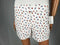 New Maison Jules Women White Peach Print Shorts Casual Size 4 - evorr.com