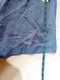 NEW Maison Jules Women Blue High Waist Shorts Paper-Bag Waist Belted Size M - evorr.com