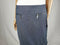 New Tommy Hilfiger Women Blue Straight Pencil Skirt Zipper Pockets Denim Size 6 - evorr.com