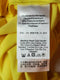 DKNY Womens Yellow Short Sleeve Scoop Neck Belted Stretch Blouse Top X-Large XL - evorr.com
