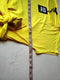 DKNY Womens Yellow Short Sleeve Scoop Neck Belted Stretch Blouse Top X-Large XL - evorr.com