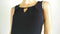 Charter Club Women Sleeveless Blue Pleated Keyhole-Neck Stretch Blouse Top Small - evorr.com