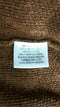 Weatherproof Vintage Men Crew-Neck Sweater Knitted Top Raglan Sleeve Brown 3XL - evorr.com