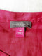 New Vince Camuto Women Sleeveless Rumple Henley Hibiscus Blouse Pink Tunic Top M - evorr.com
