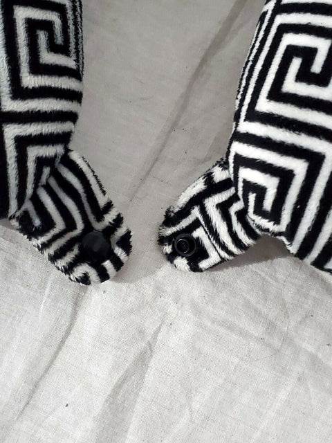 New Bon Voyage Travel Memory foam Neck Pillow Black White Printed - evorr.com