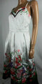 New Jessica Simpson Women V Neck Spaghetti Strap Floral Print Lace Trim Dress 12 - evorr.com