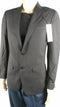 Calvin Klein Women Long Sleeve Black Check Plaids Two Button Wool Jacket Suit 38 - evorr.com