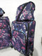 $280 TAG Daytona 4 Piece Set Suitcase Spinner Luggage Blue Floral Printed - evorr.com