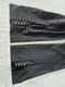 JM COLLECTION Women Black Stretch Capri Crop Pants Embellish Chain Hem Pull On S - evorr.com