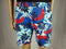 Tommy Hilfiger Mens Blue Cotton Casual Chino Shorts Khakis Printed Size 35 W - evorr.com