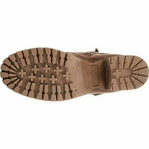 Carlos by Carlos Santana Women Gibson Ankle Boot Lace Up Tan Brown Shoes US 6.5 - evorr.com