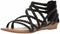 Carlos by Carlos Santana Women Amara 2 Split Toe Casual Braided Strap Black 7.5 - evorr.com