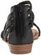 Carlos by Carlos Santana Women Amara 2 Split Toe Casual Braided Strap Black 7.5 - evorr.com