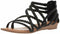 Carlos by Carlos Santana Women Amara 2 Split Toe Casual Braided Strap Black 7.5 - evorr.com
