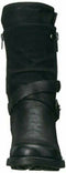 Carlos by Carlos Santana Women Sawyer Leather Almond Toe Black Boots Size US 6 M - evorr.com