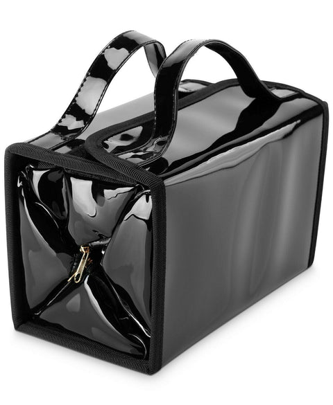 Glitterati Culture Cosmetic Organizer Cosmetic Makeup Triangular Travel Zip Bag - evorr.com