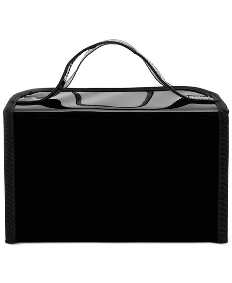 Glitterati Culture Cosmetic Organizer Cosmetic Makeup Triangular Travel Zip Bag - evorr.com