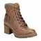 Carlos by Carlos Santana Womens Gibson Ankle Boot Lace Up Tan Brown Shoes US 7 - evorr.com