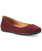 American Rag Women Ballet Flats Ellie Purple Plum Faux Leather Suede Shoes 9 M - evorr.com