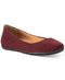 American Rag Women Ballet Flats Ellie Purple Plum Faux Leather Suede Shoes 9 M - evorr.com