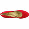 American Rag Women Felix Fabric Round Toe Classic Pumps 3" Heel Shoe US 7 M Red - evorr.com