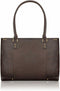 NEW SOLO Jay 15.6 Inch Leather Laptop Carryall Tote, Espresso Bag Brown - evorr.com