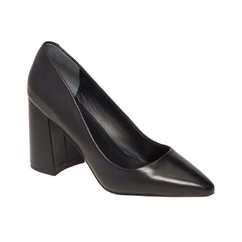 CHARLES DAVID Women Verse Suede Pump Suede Black Blue 3.3" Heel Shoe Size US 6.5 - evorr.com
