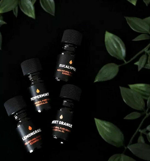 Way Of Will 4-Piece Essential Oils Gift Set Detox Unwind Elevate Stimulate New