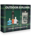 Outdoor Explorer Men 6-Pc Sampler Gift Set Staneless Flask John Varvatos Artisan - evorr.com